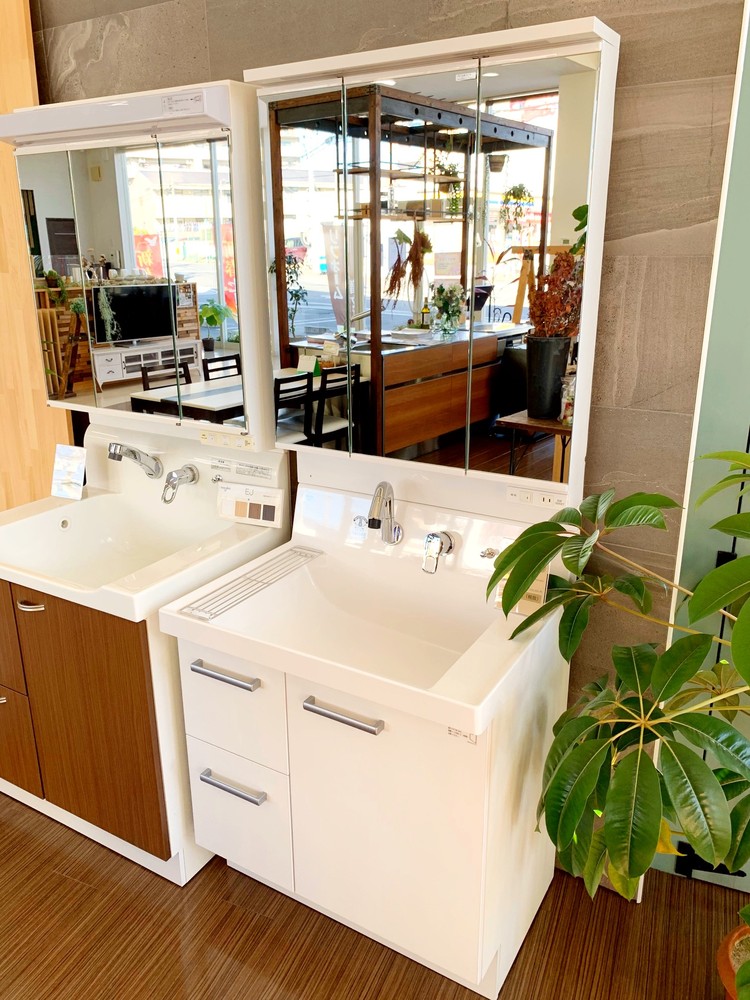 展示ユニットバスと洗面化粧台が増えました♪｜マニカホーム徳重